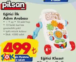 PİLSAN EĞİTİCİ İLK ADIM ARABASI